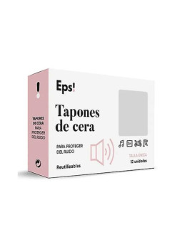 EPS Ear Plugs Wax 12pcs -...