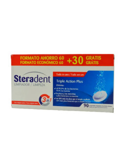 Steradent Triple Action...