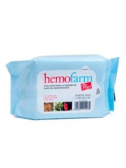 Hemofarm Plus Lingettes 40...