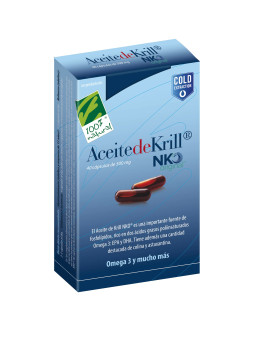 100% Natura Huile de Krill...