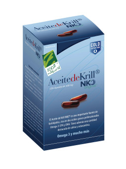 100% Natura Huile de Krill...