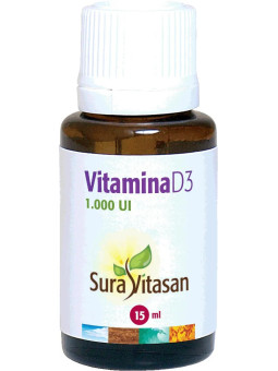 Sura Vitas Vitamine D3 15ml