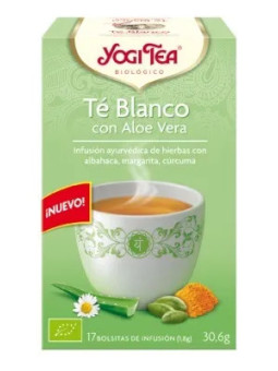Yogi Tea Thé Blanc à l'Aloe...