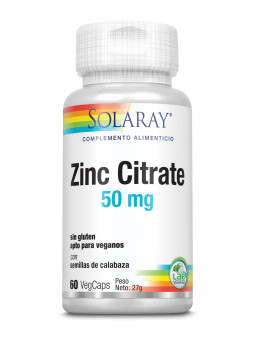 Solaray Zinc Citrate 50 Mg...