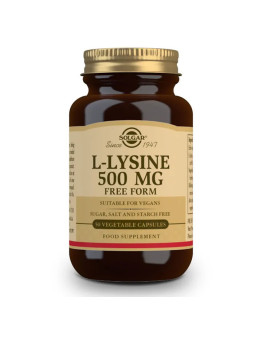 Solgar L-Lysine 500mg 50...