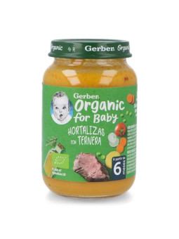 Gerber Organic Légumes Veau...