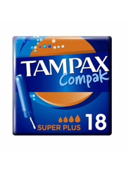 Tampax Compak Super Plus 18...