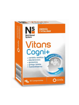 NS Vitans Cogni+ 30 Comprimés